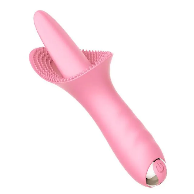 10 Modes Dildo Tongue Vibrator Nipple Massage