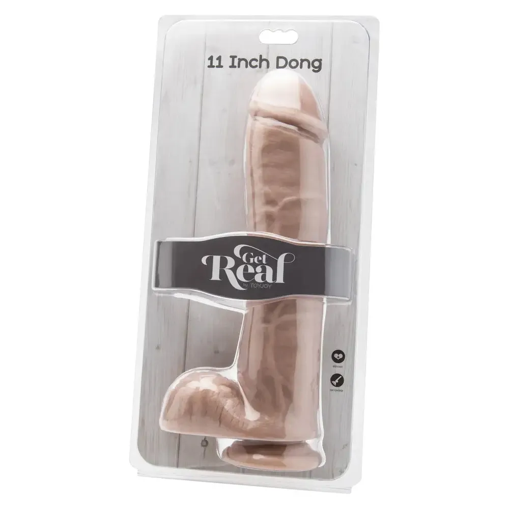 11-inch Toyjoy Pvc Flesh Pink Realistic Dildo with Suction Cup