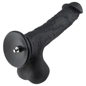 12.4 Black Super Huge Silicone Dildo Attachment for Hismith Sex Machines