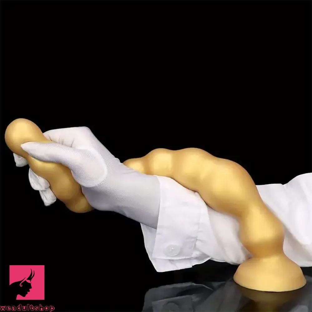 13.97in Long Anal Beads Soft Silicone Butt Plug Thread Prostate Using