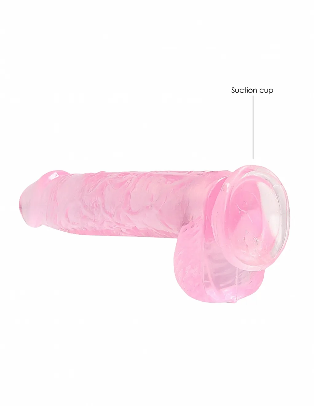 6in Realistic Dildo With Balls