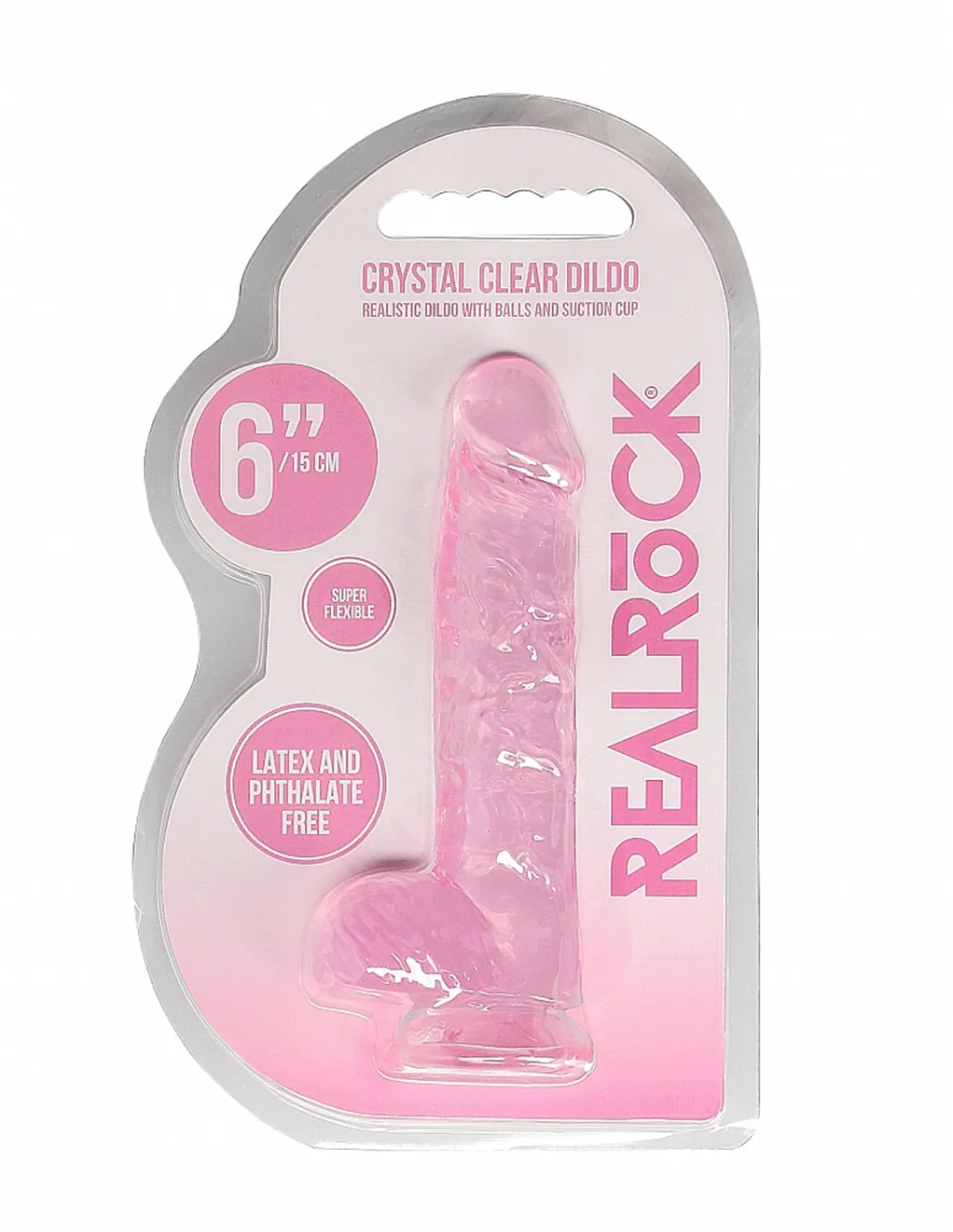 6in Realistic Dildo With Balls