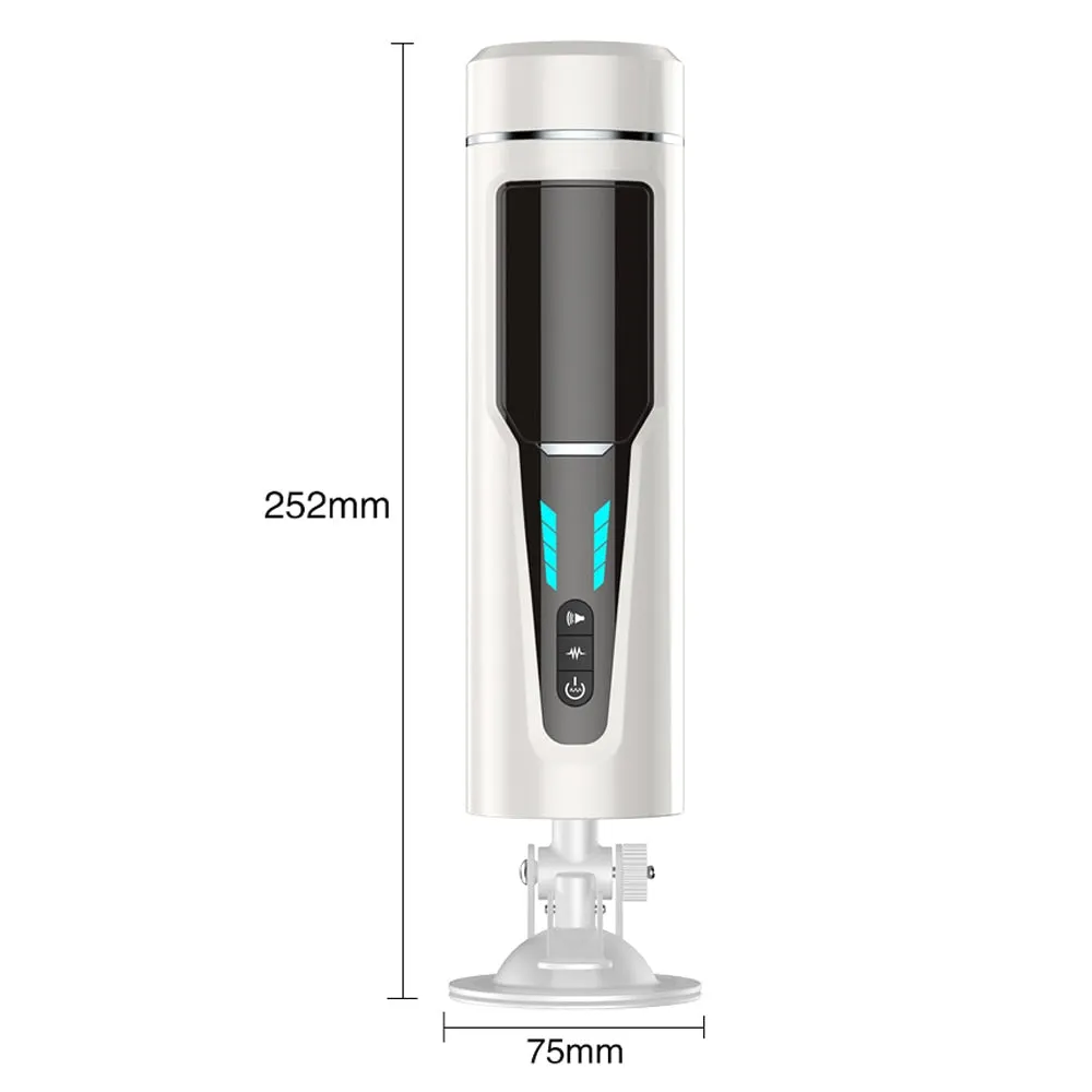 7 frequencies Automatic Piston Telescopic Rotation Male Masturbator