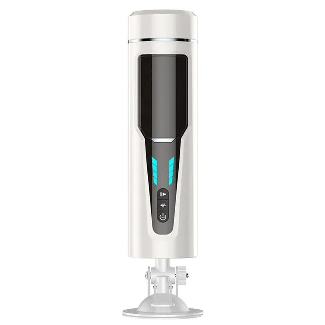 7 frequencies Automatic Piston Telescopic Rotation Male Masturbator