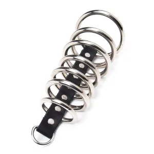 7 Gates Of Hell with D-Ring. Leather