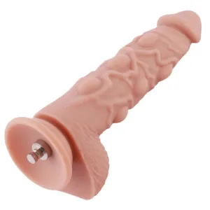8.1 G-Spot Stimulate Cock Bumps Silicone Dildo for Hismith Sex Machines