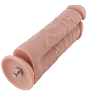 8.1 Realistic Siamese Silicone Dildo Attachment for Hismith Sex Machines