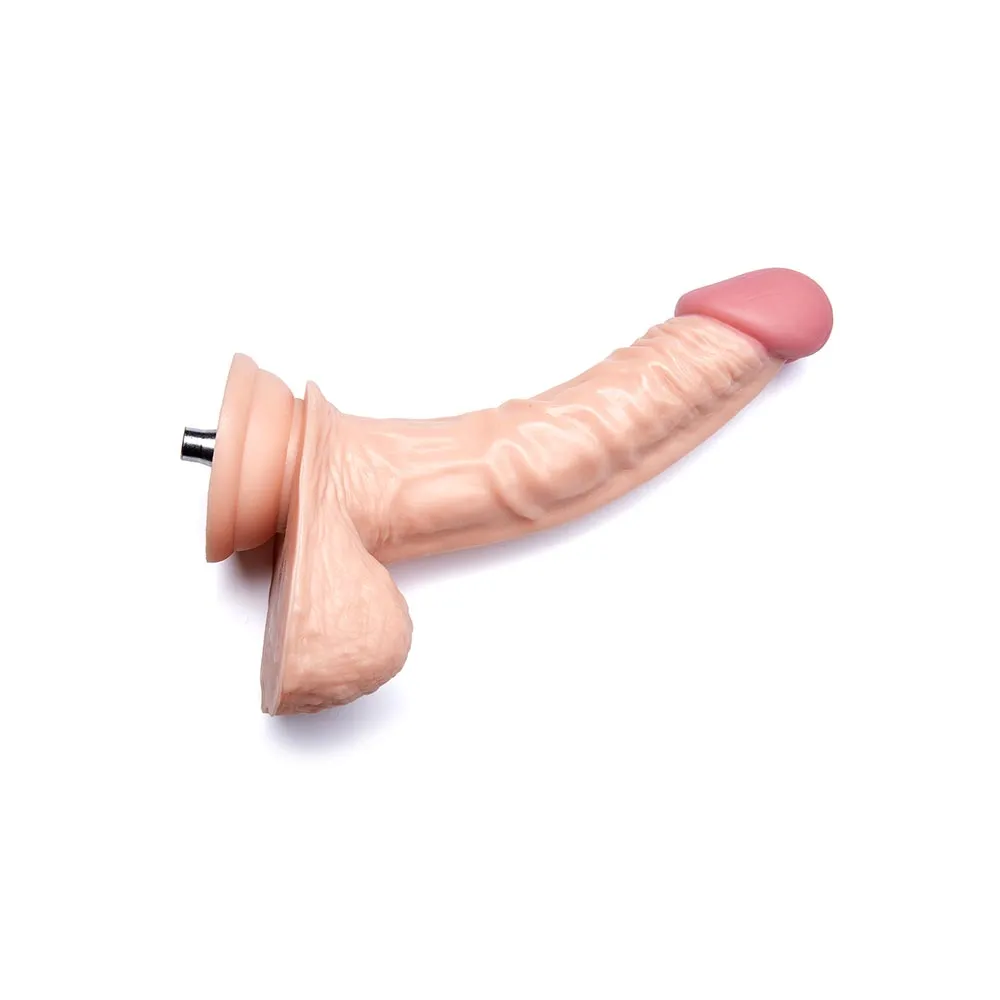 8.47-inch Curved Big G-Spot Dildo Attachment for Lustti Sex Machines