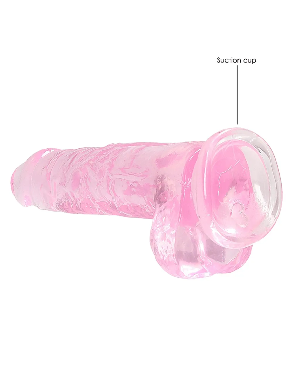 8in Realistic Dildo With Balls