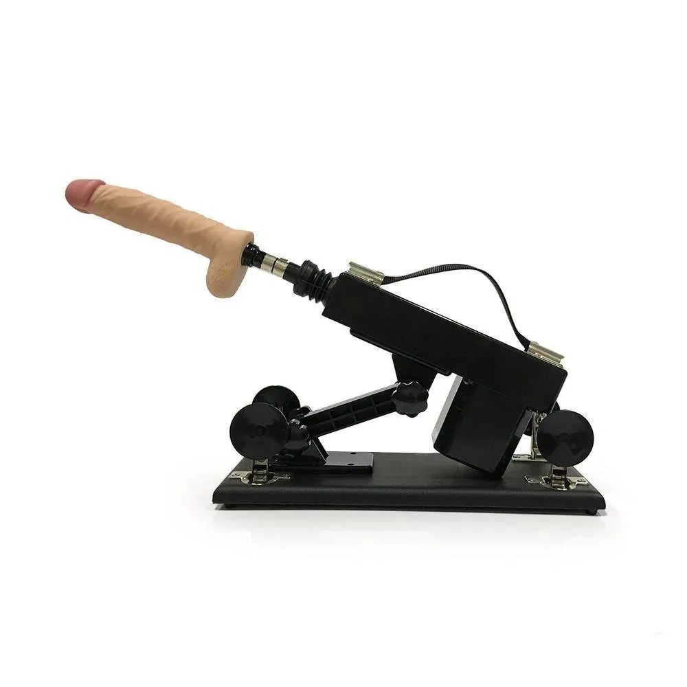 Adjustable Sex Machine 3XLR Connector Love Machine Thrusting Fucking Machine