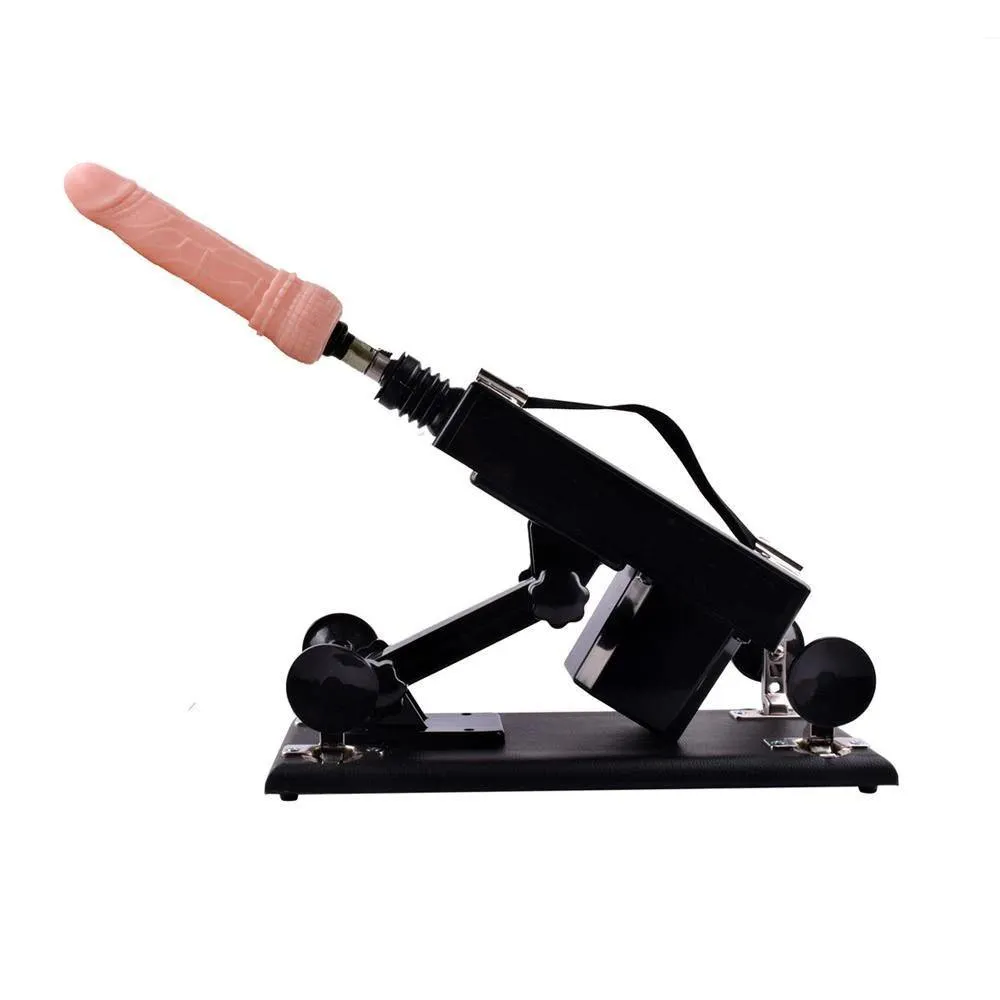 Adjustable Sex Machine 3XLR Connector Love Machine Thrusting Fucking Machine