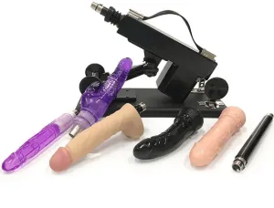 Adjustable Sex Machine 3XLR Connector Love Machine Thrusting Fucking Machine
