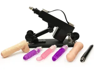 Automatic Sex Machine Sex Toys Thrusting Machine with 6 Attachments