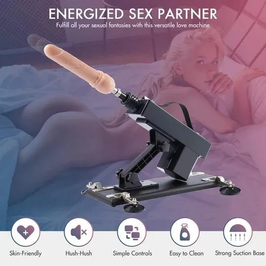 Automatic Sex Machine Thrusting Love Machine with 7pcs Attachments