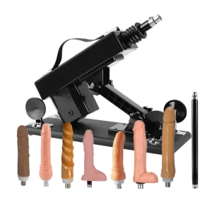 Automatic Sex Machine Thrusting Love Machine with 7pcs Attachments