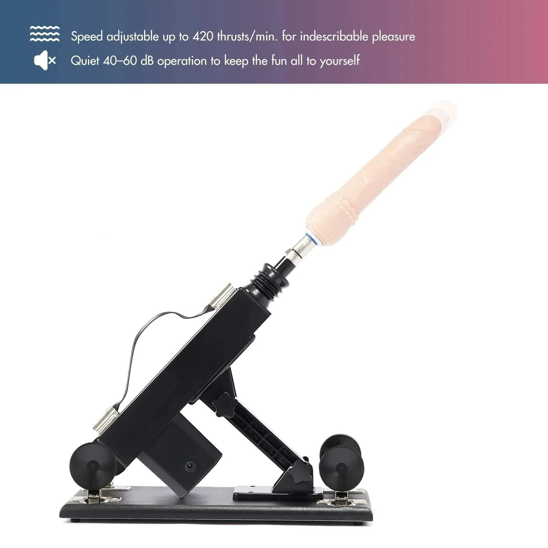 Automatic Sex Machine Thrusting Love Machine with 7pcs Attachments