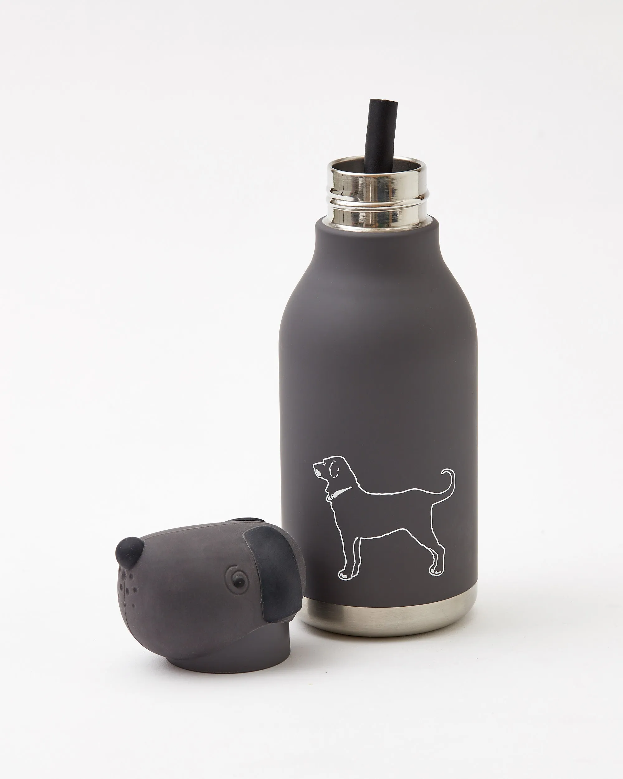 Black Dog Bestie Water Bottle
