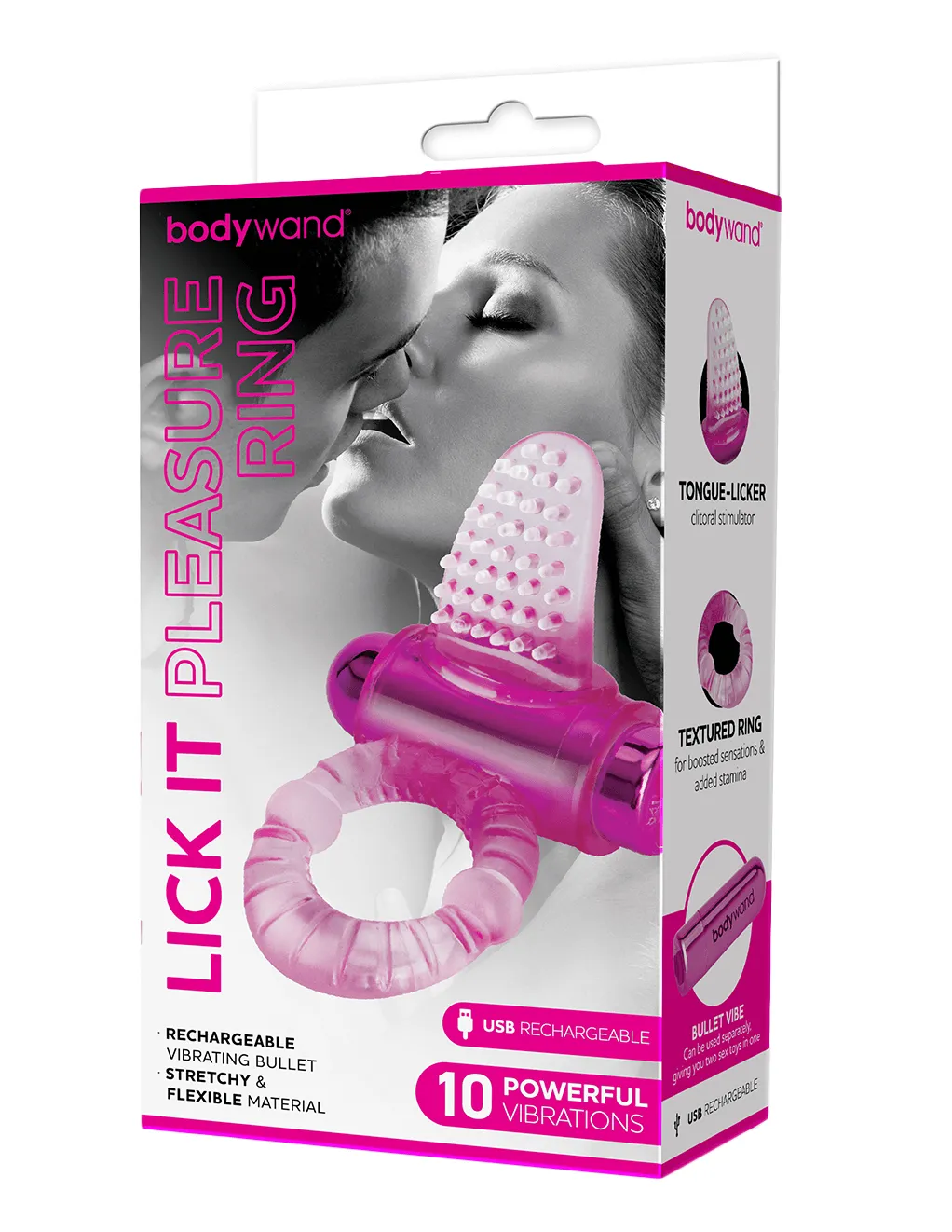 Bodywand Rechargeable Lick It Ring