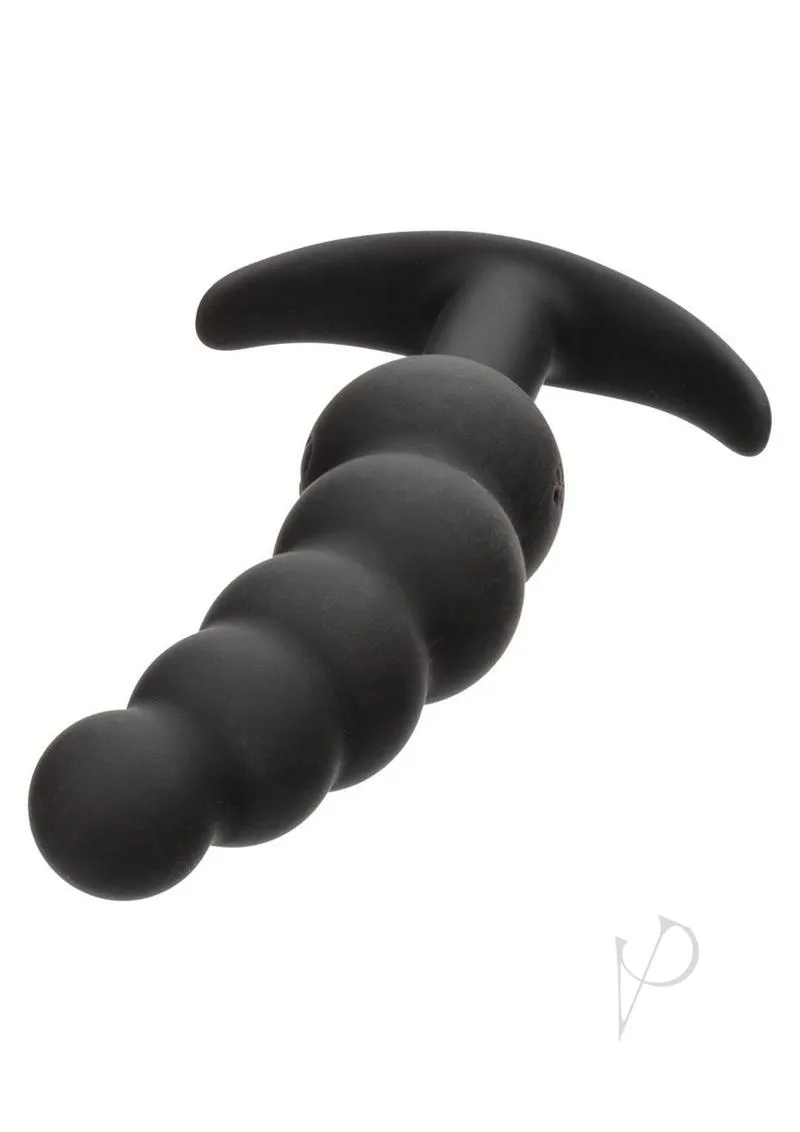 Boundless Vibrating X5 Beaded Plug Black