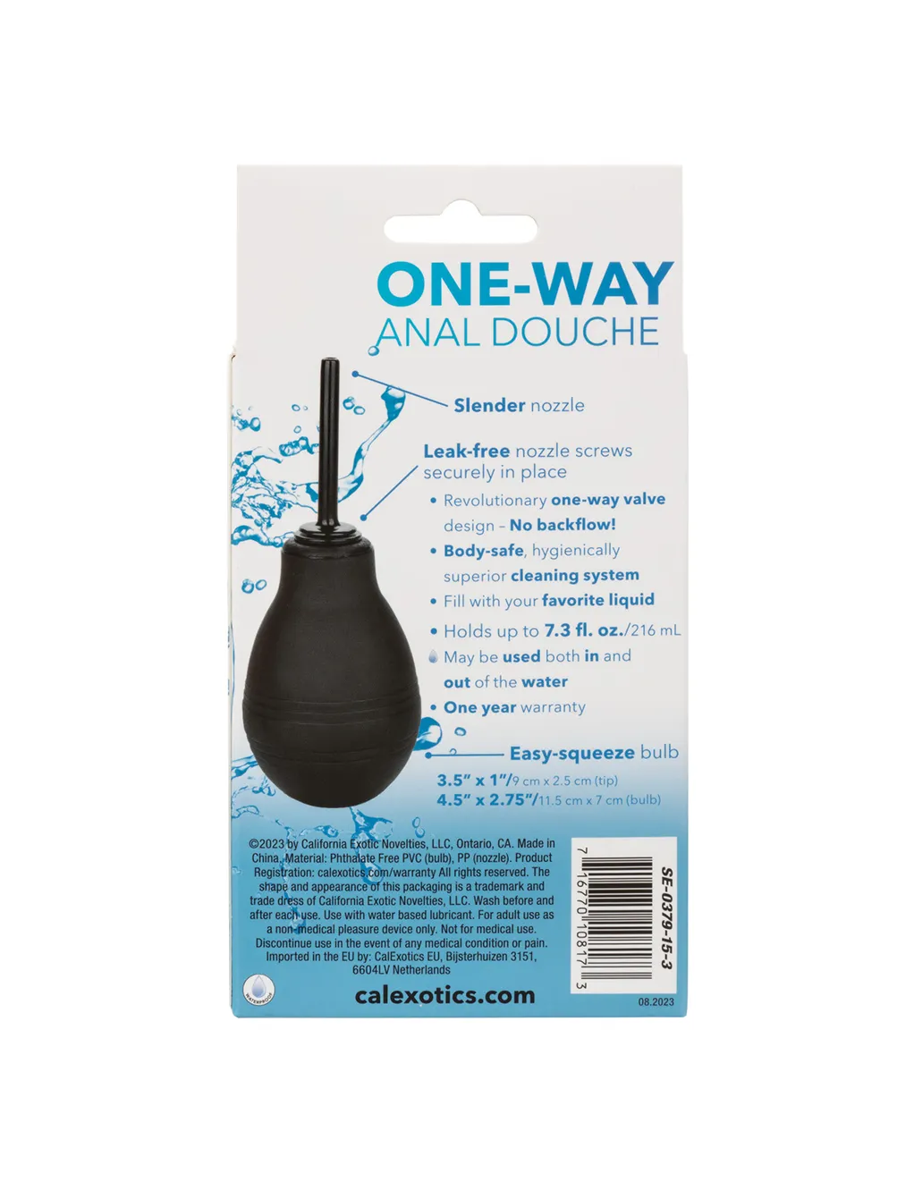 CalExotics One-Way Anal Douche