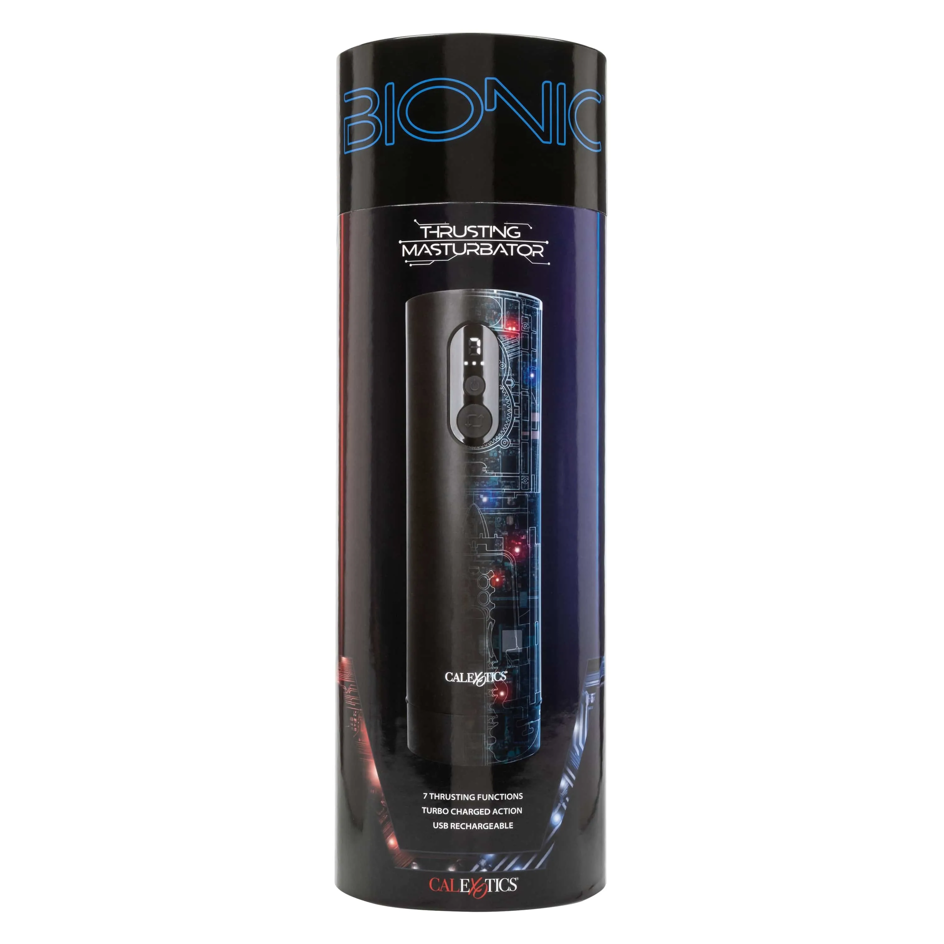 California Exotics - Bionic Thrusting Masturbator (Black)