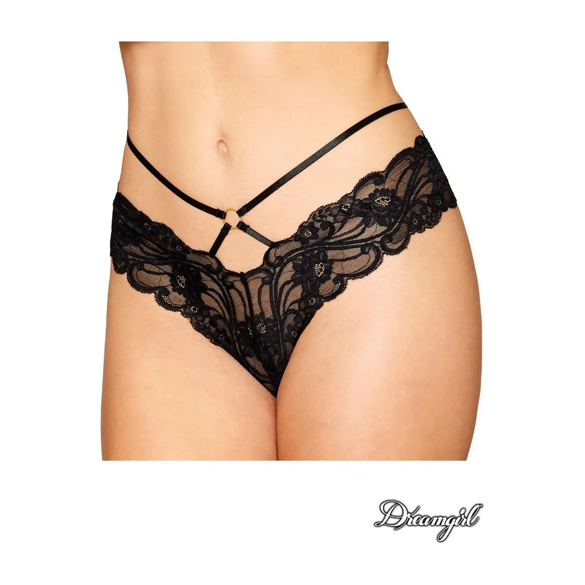 Chain Open Thong by Dreamgirl