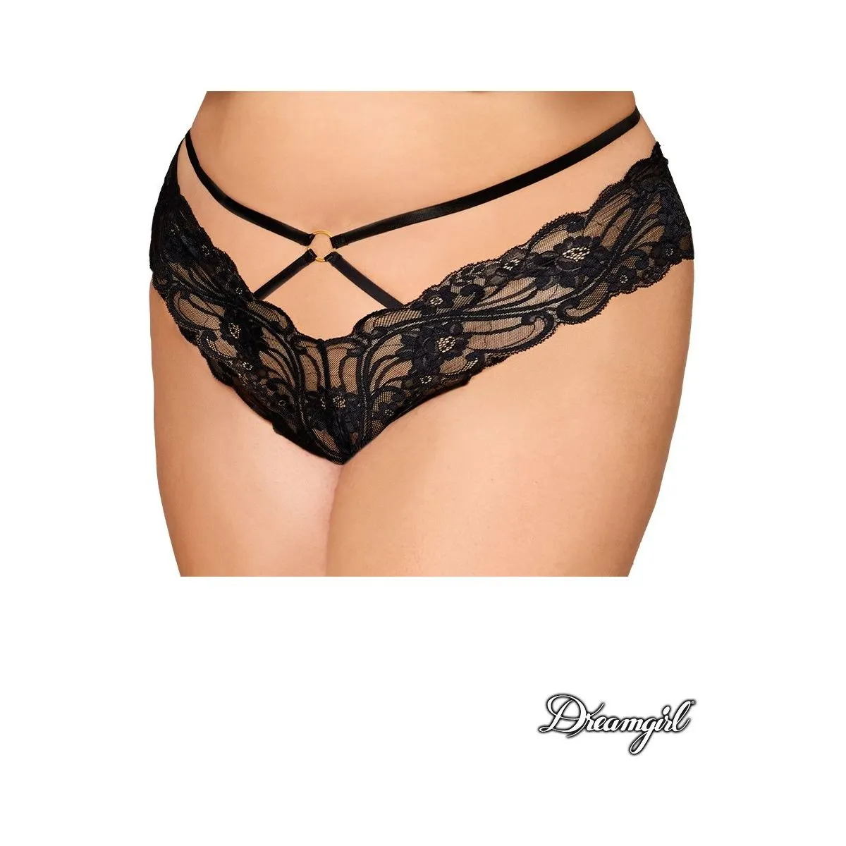 Chain Open Thong by Dreamgirl