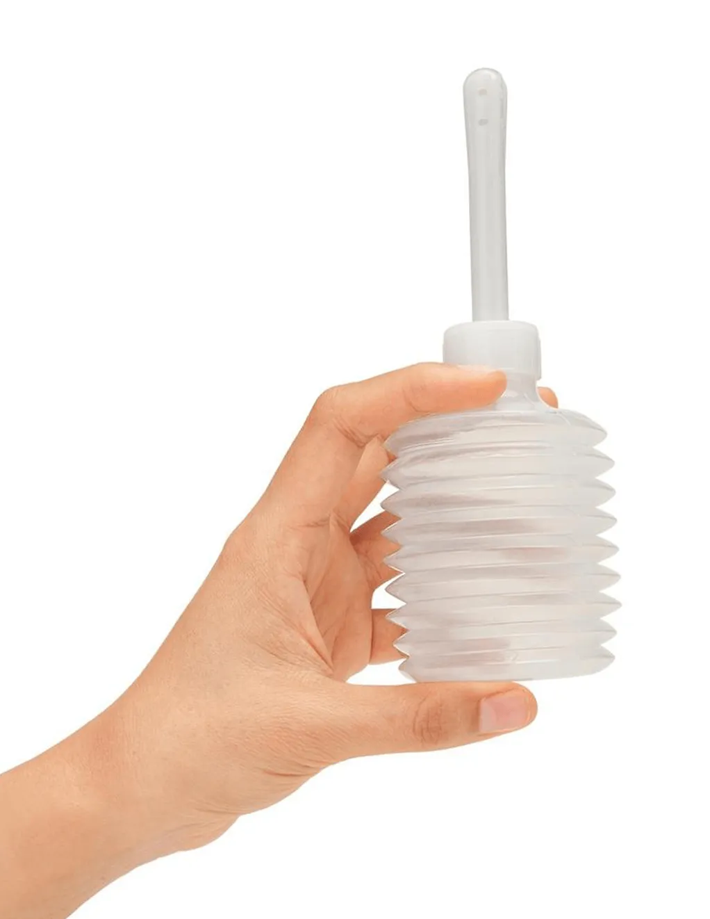 CleanScene Soft Squeeze Beaded Anal Douche Set
