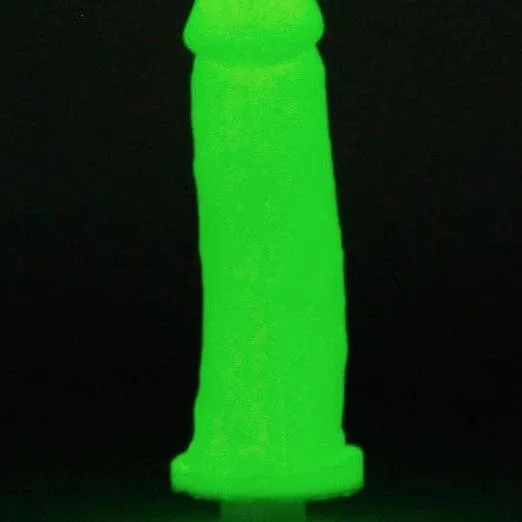 Clone A Willy Vibrating Silicone Penis Casting Kit - Glow In the Dark Green