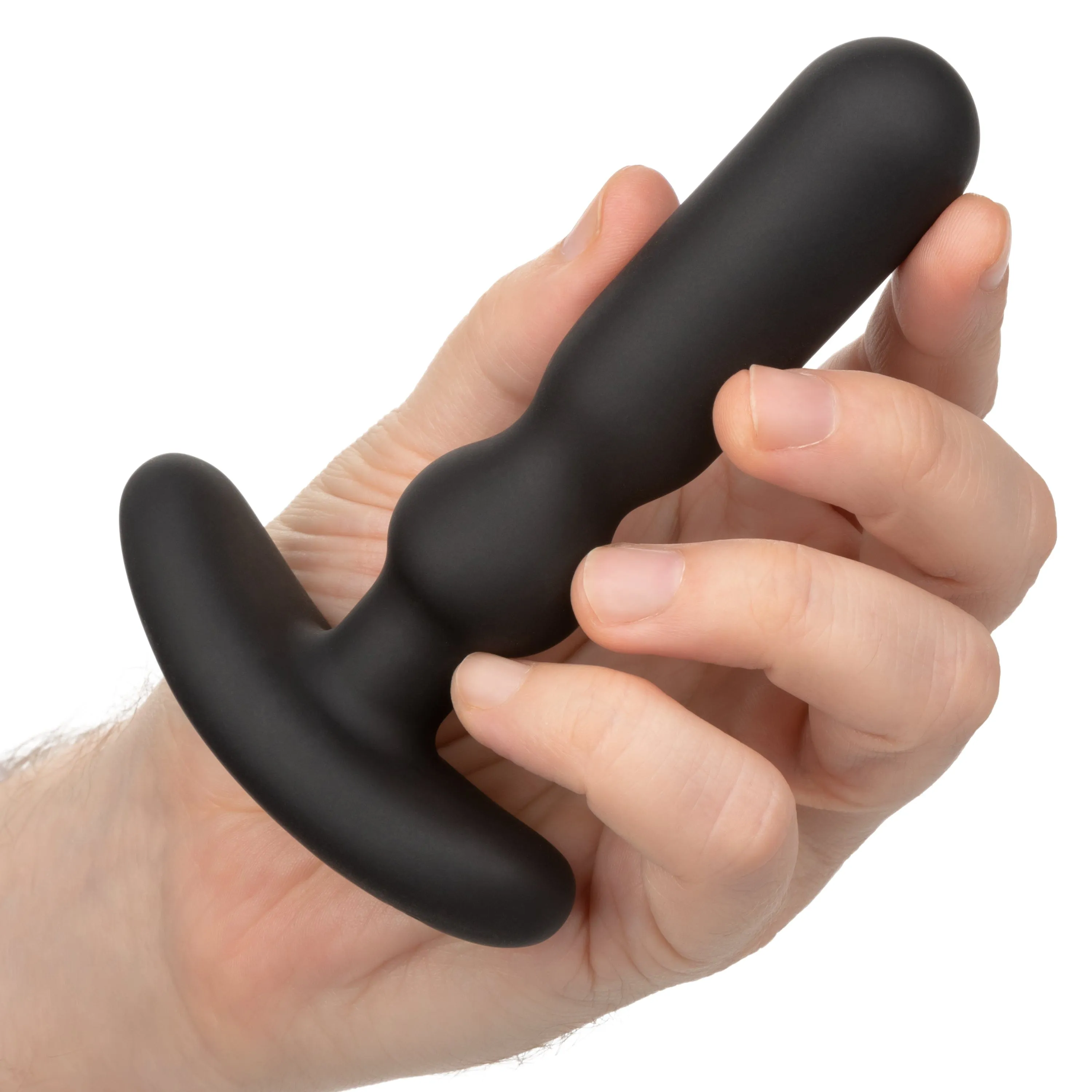 Colt - Rechargeable Anal T Vibrating Anal Plug (Black)