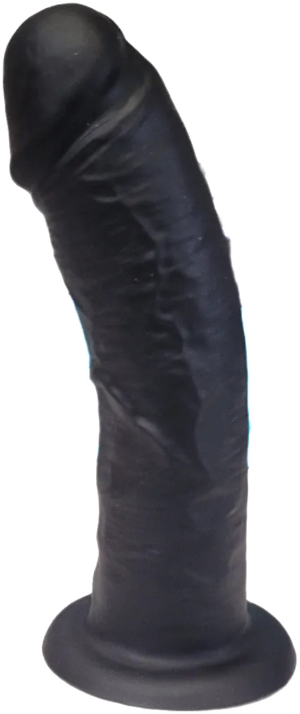 Come Closer  Black 8 Lifelike Silicone Dildo | Dual Core