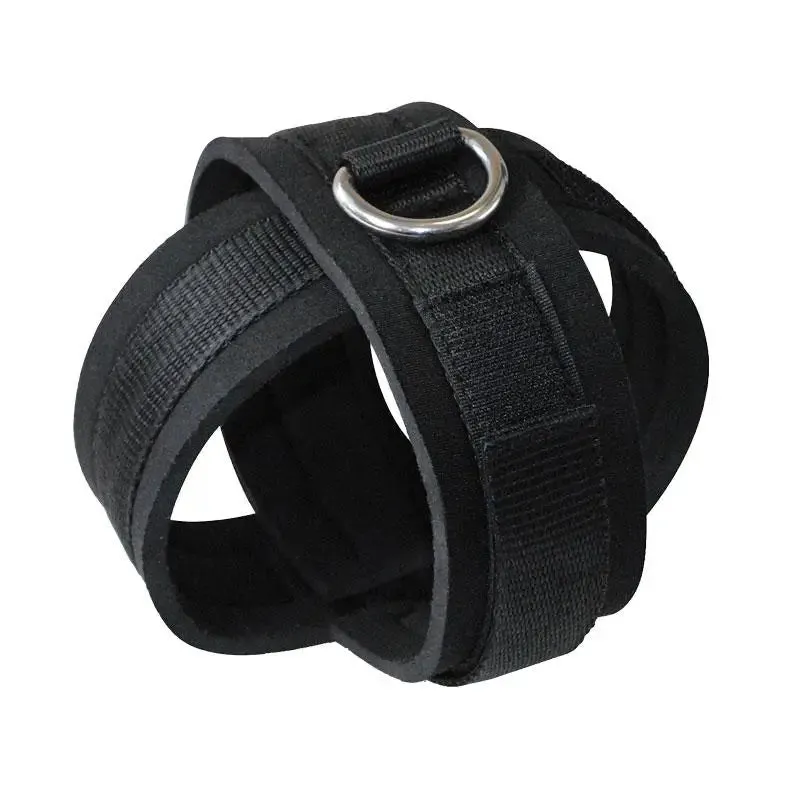 Creative Conceptions Deluxe Black Neoprene Cross-cuff Restraints