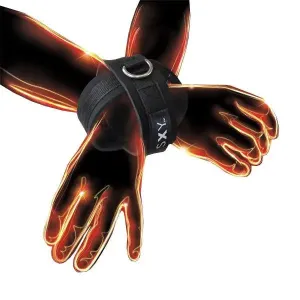 Creative Conceptions Deluxe Black Neoprene Cross-cuff Restraints