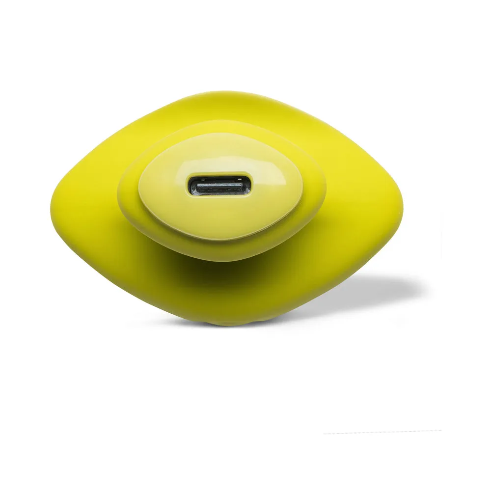 Dame Fin 2.0 Finger Vibrator Citrus