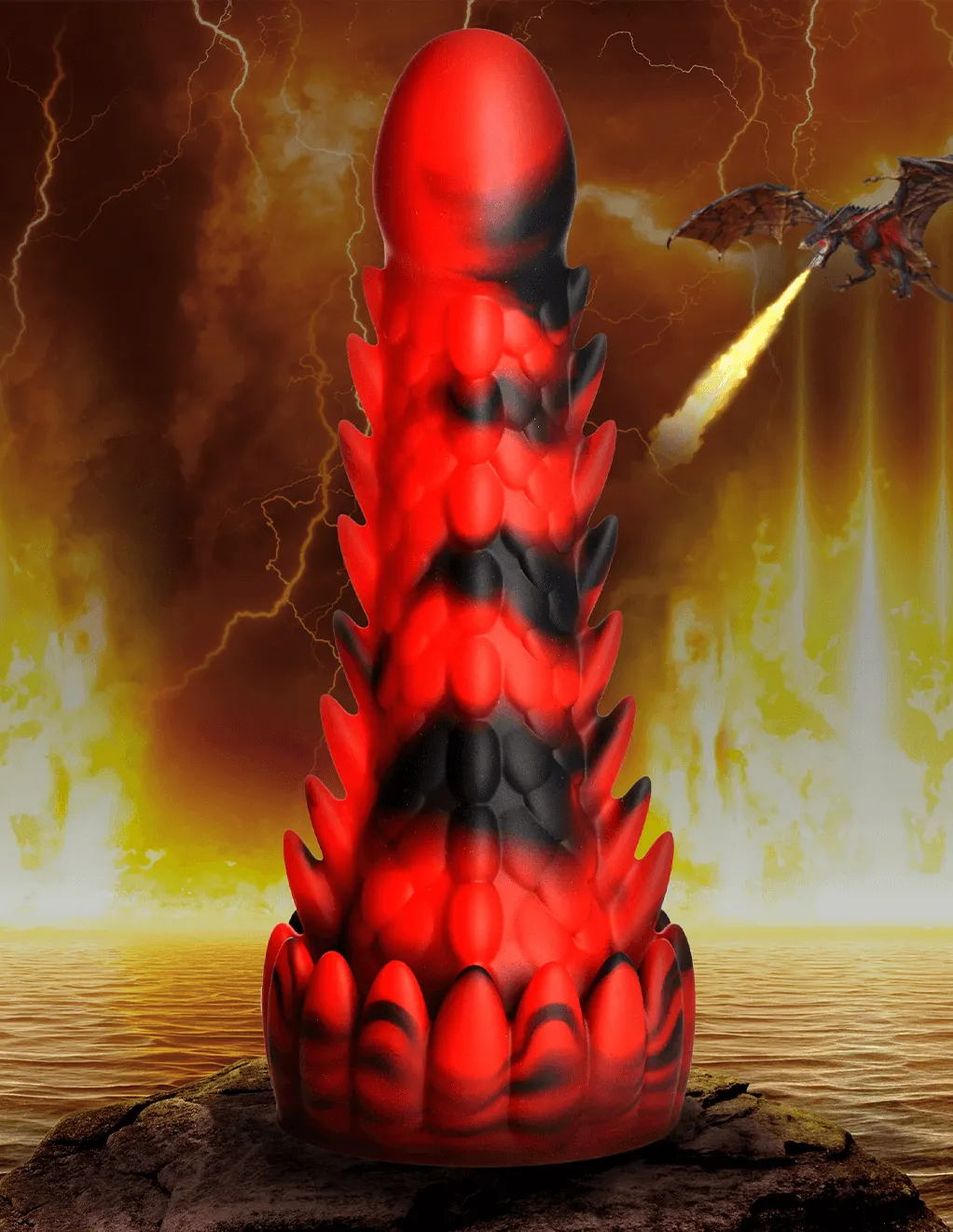Demon Rising Scaly Dragon Dildo