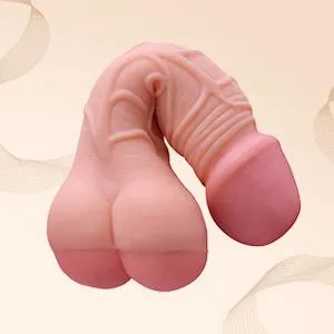 Double Function Hollow Penis Sleeve And Soft Realistic Dildo