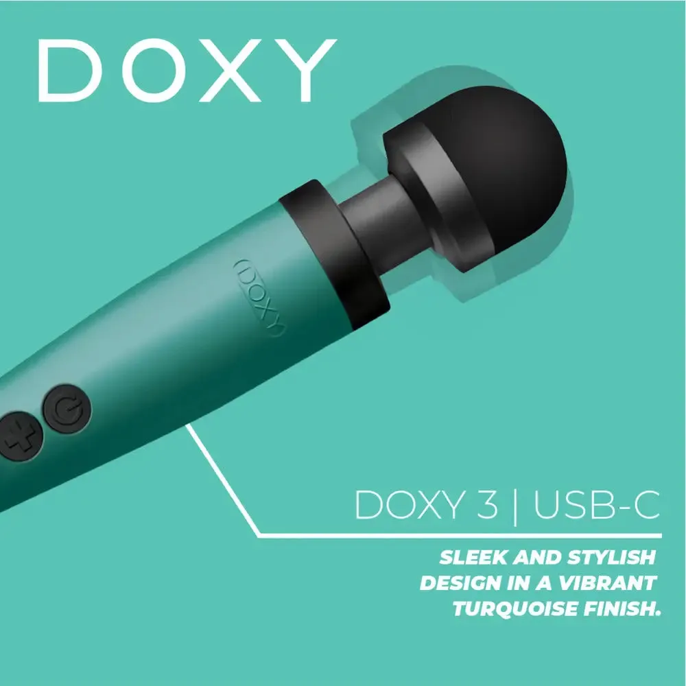 Doxy Wand 3 Turquoise Usb Powered
