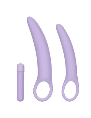 Dr. Laura Berman Isabelle 2pc Vibrating Silicone Dilators