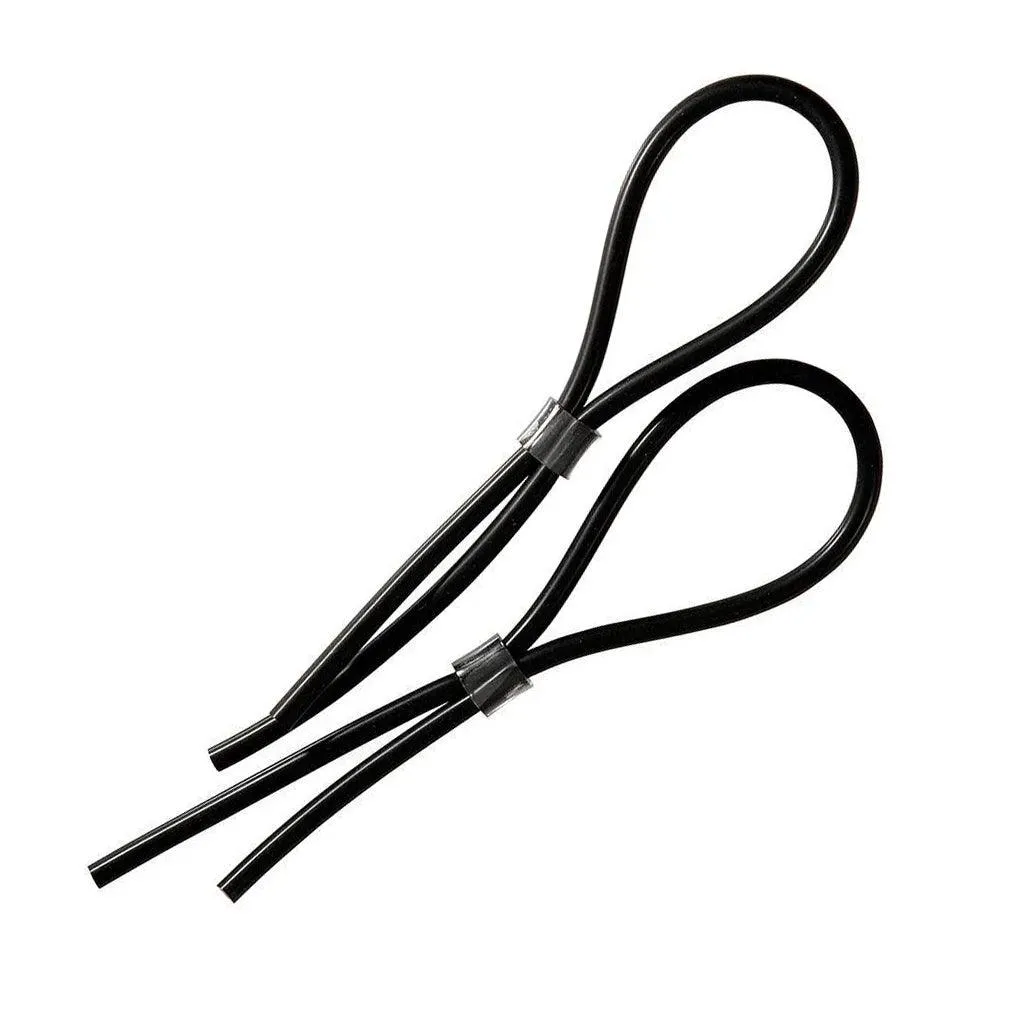 ElectraStim Rubber Adjustable Cock and Scrotal Loops