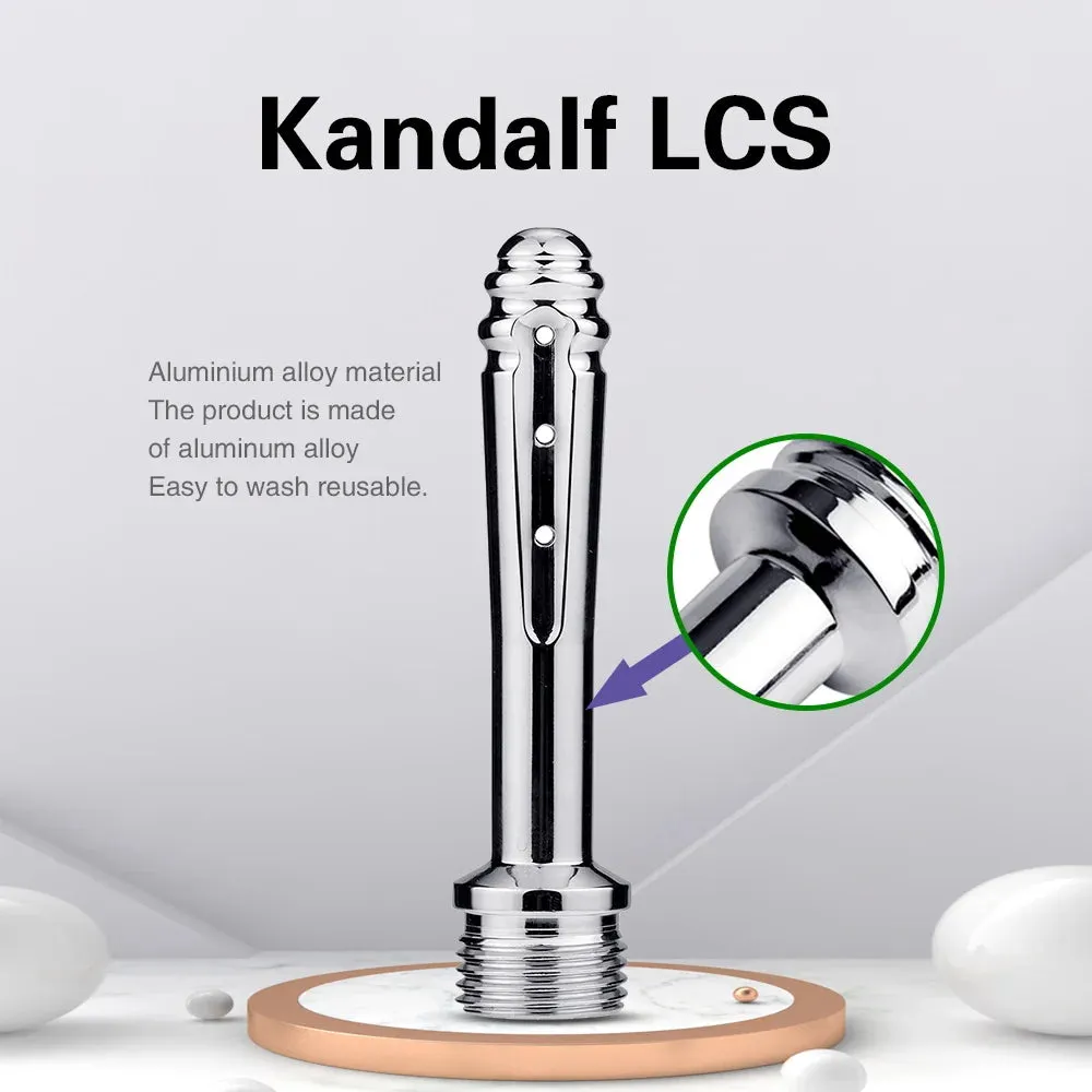 Enema Bidet Anal Douche Shower Cleaning - 7 Holes Side Opening Metal Anal Cleaner