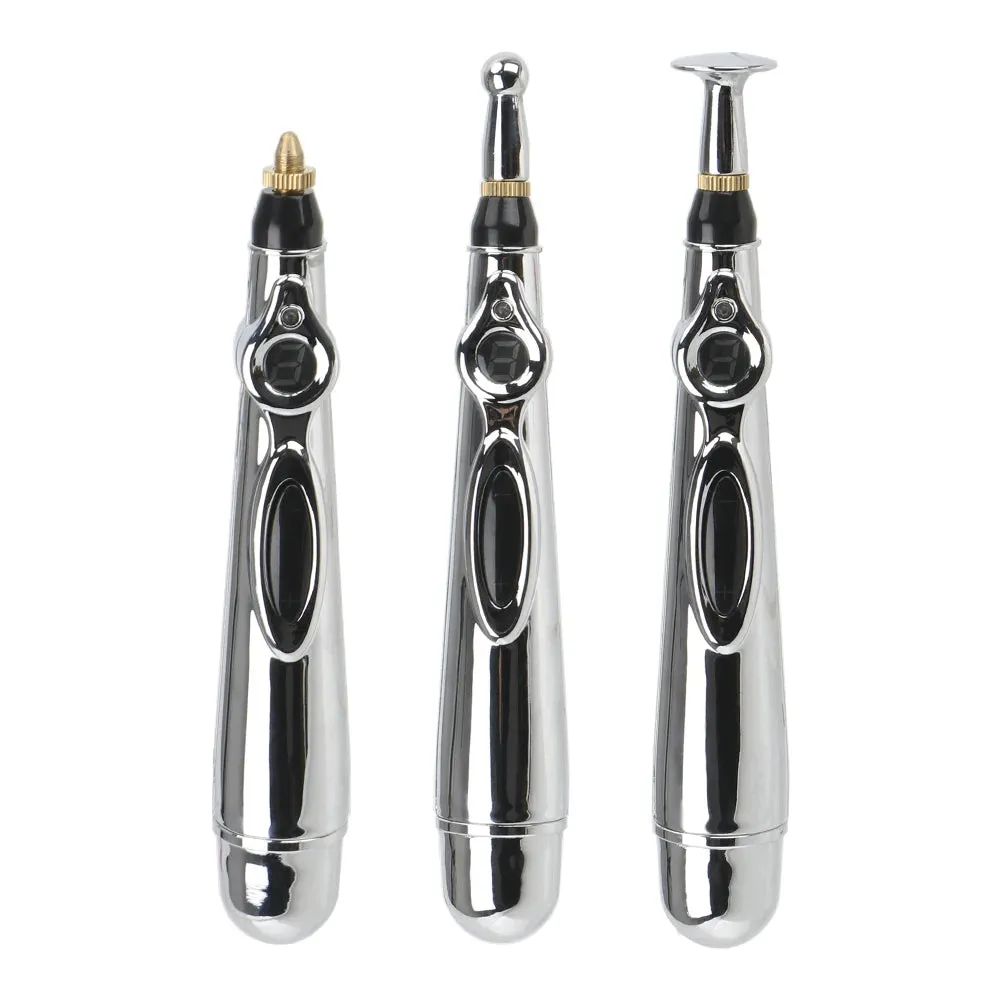 Estim Clit Stimulator Prostate Massager - Stainless Stick Metal Dildo Nipple Anal Toy