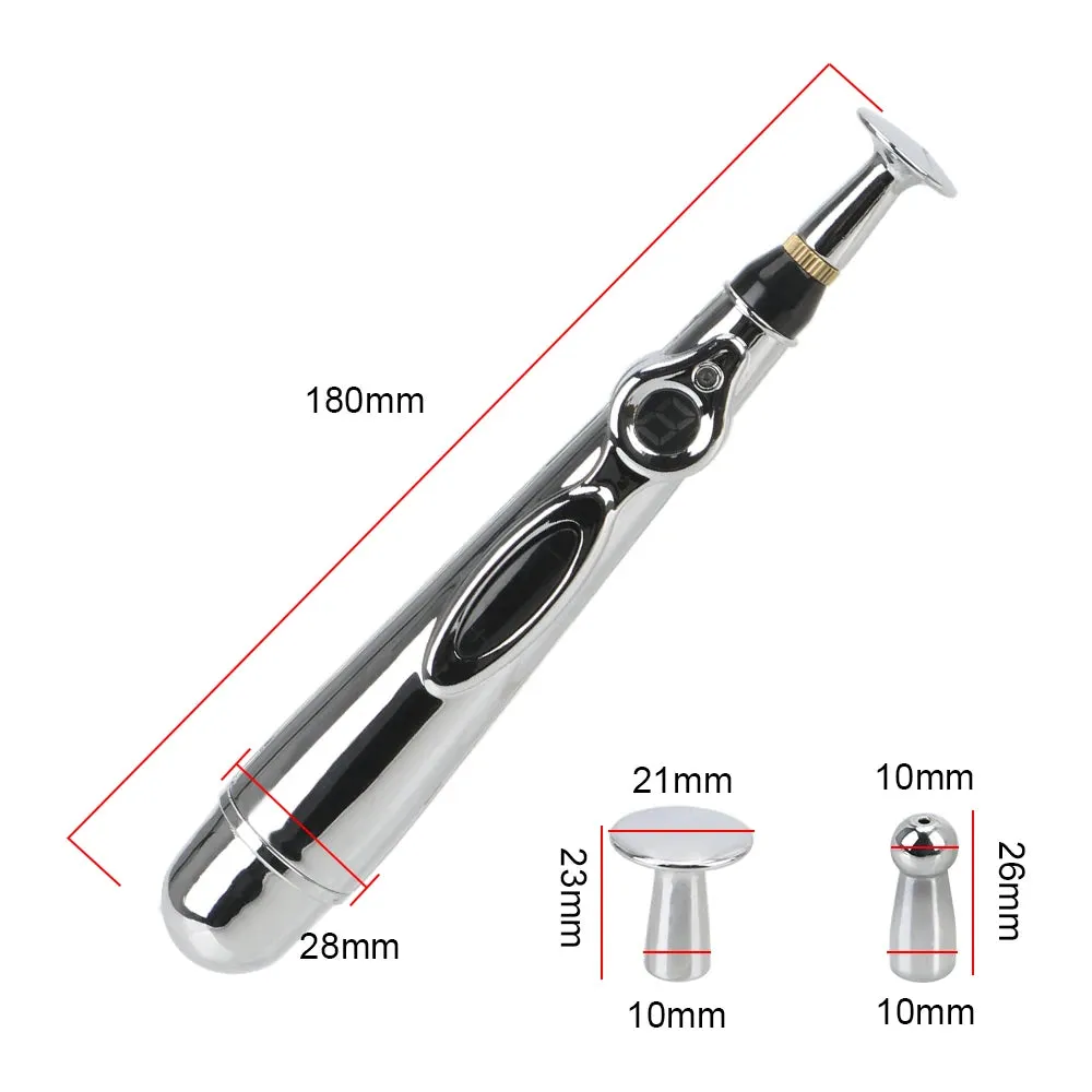 Estim Clit Stimulator Prostate Massager - Stainless Stick Metal Dildo Nipple Anal Toy