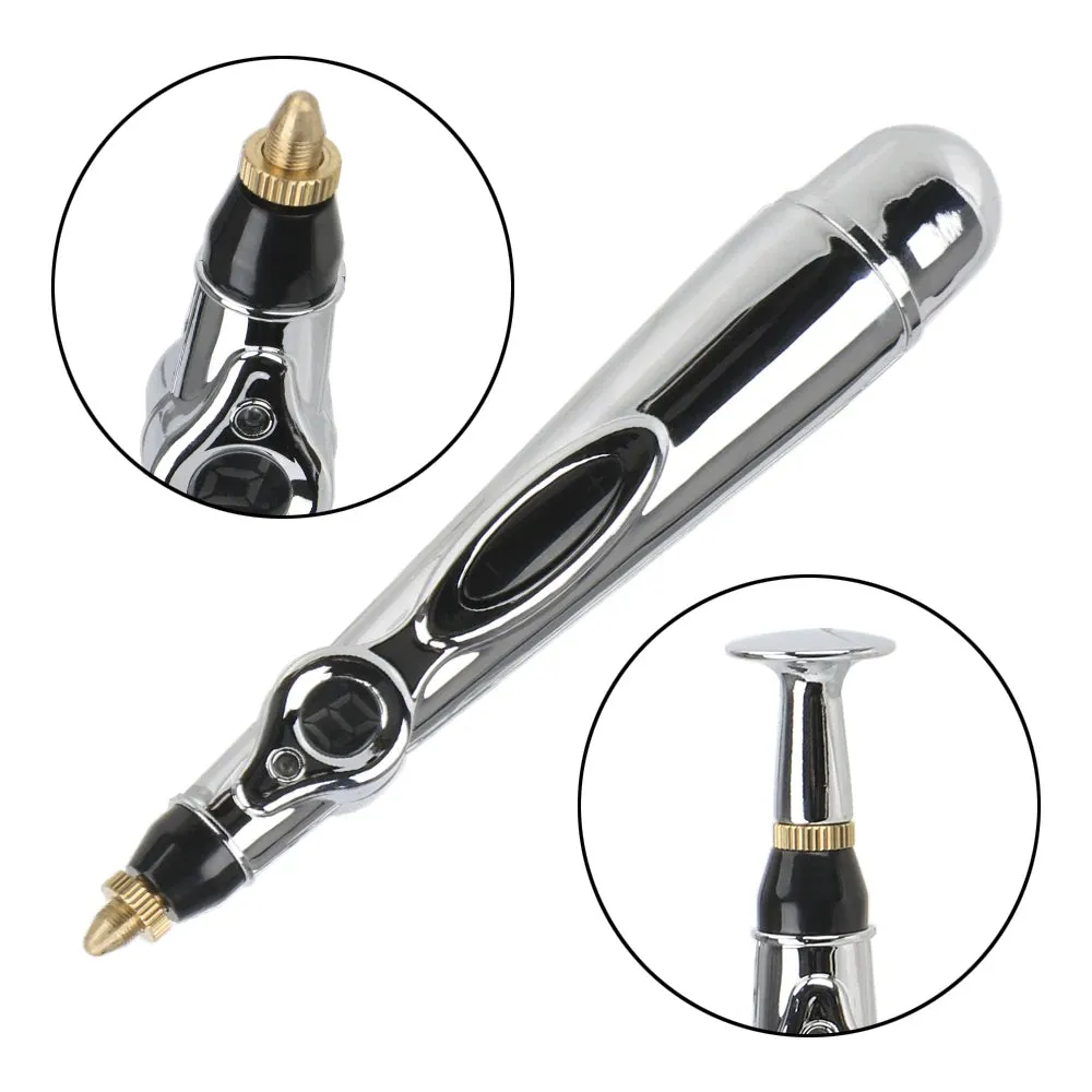 Estim Clit Stimulator Prostate Massager - Stainless Stick Metal Dildo Nipple Anal Toy