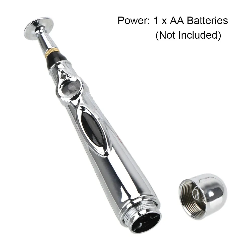 Estim Clit Stimulator Prostate Massager - Stainless Stick Metal Dildo Nipple Anal Toy