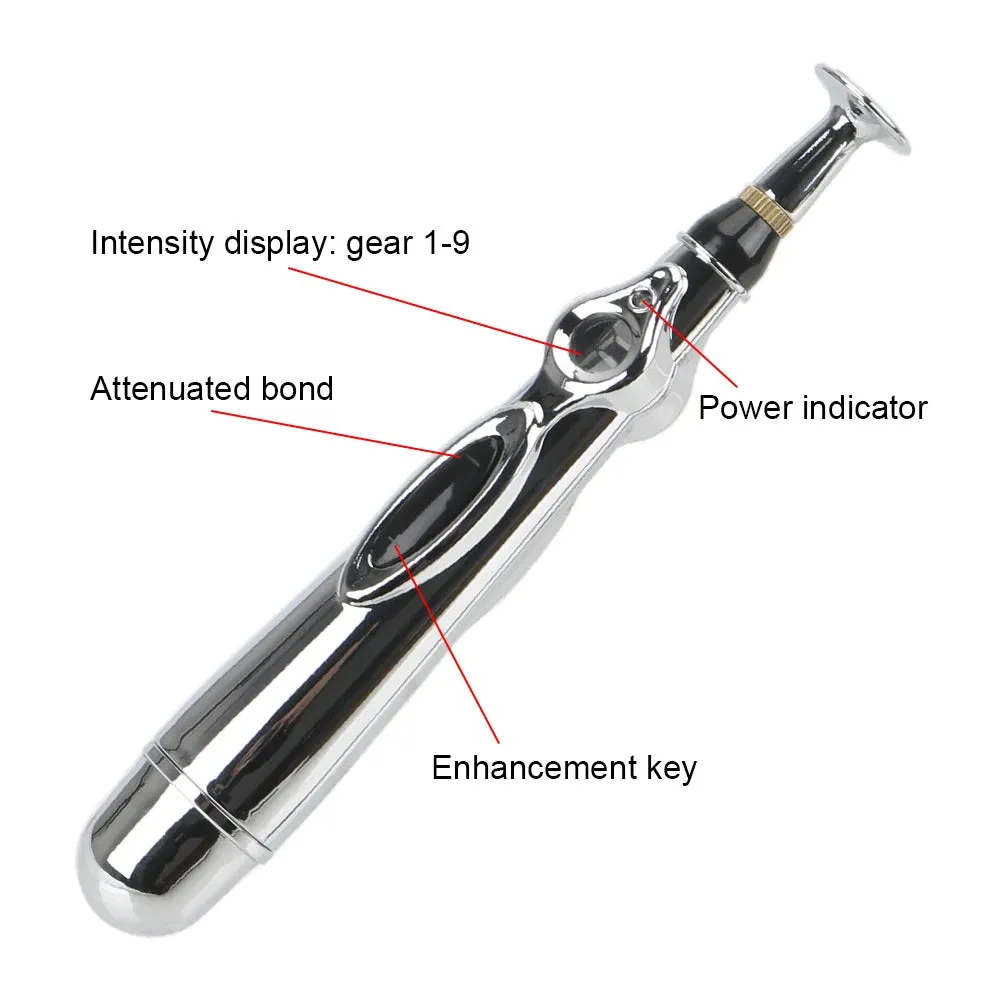 Estim Clit Stimulator Prostate Massager - Stainless Stick Metal Dildo Nipple Anal Toy