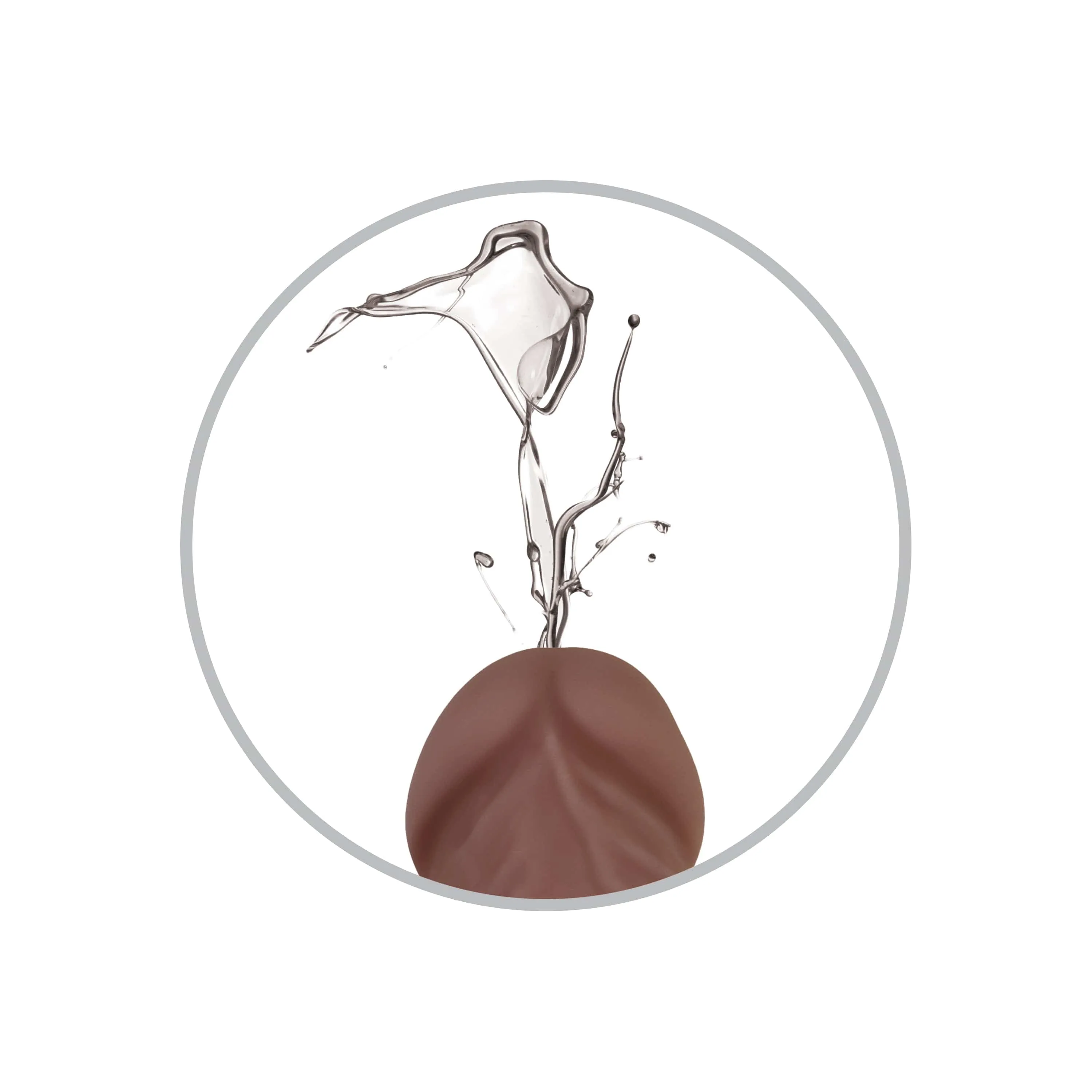 Evolved - Big Shot Rechargeable Realistic Vibrating Squirting Dildo 8 (Brown)