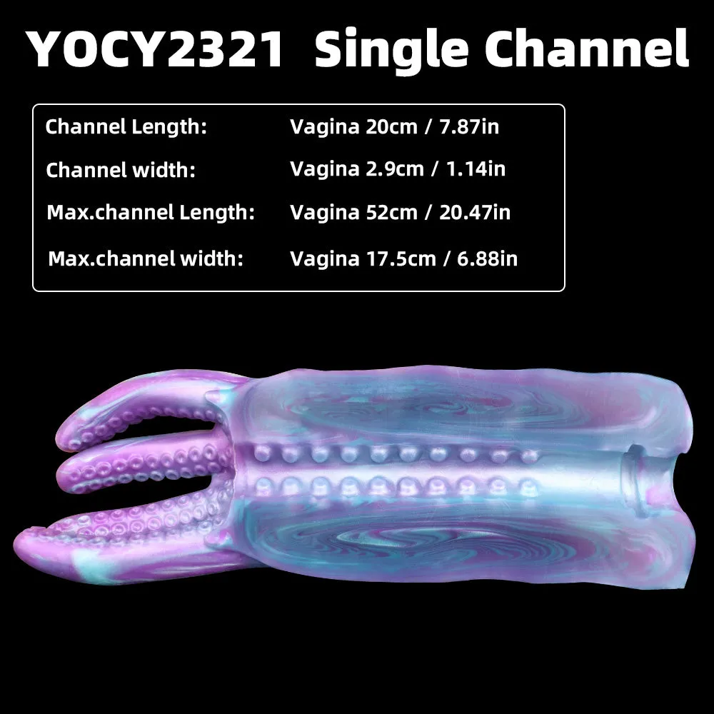 Fantasy Octopus Pocket Pussy Penis Pump - Realistic Tentacles Masturbator Sex Toys for Men
