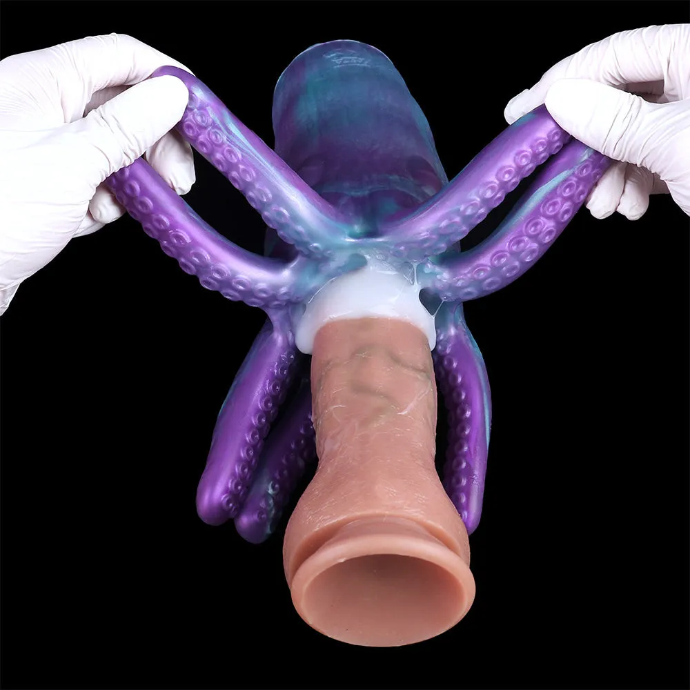 Fantasy Octopus Pocket Pussy Penis Pump - Realistic Tentacles Masturbator Sex Toys for Men