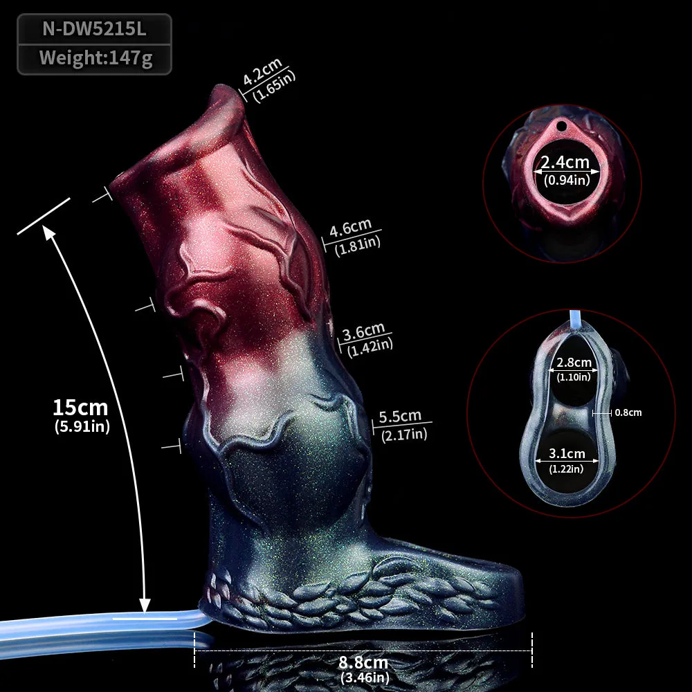 Fantasy Penis Sleeve Sheath - Squirting Monsterdildo Cocksleeve Sex Toys for Men