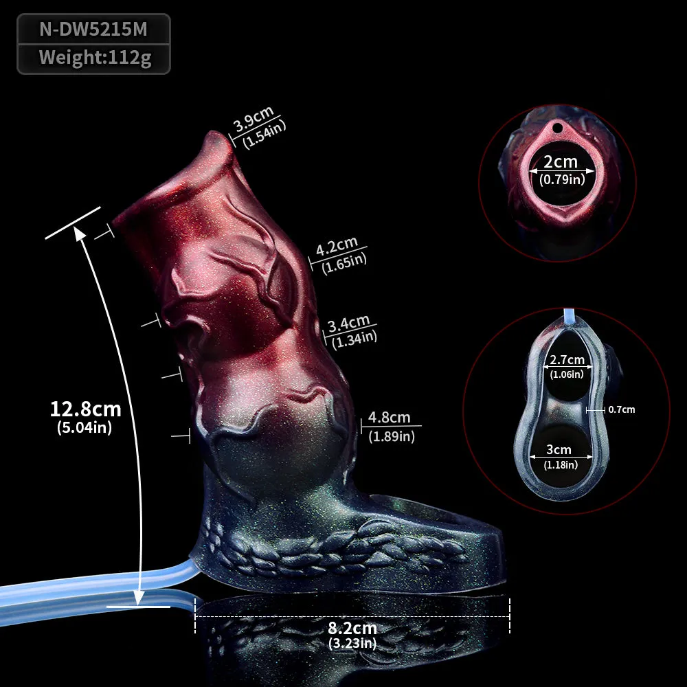 Fantasy Penis Sleeve Sheath - Squirting Monsterdildo Cocksleeve Sex Toys for Men